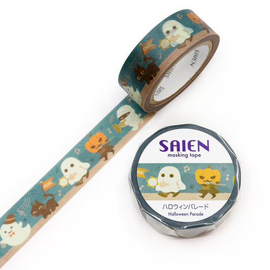 Halloween-themed masking tape with cute characters