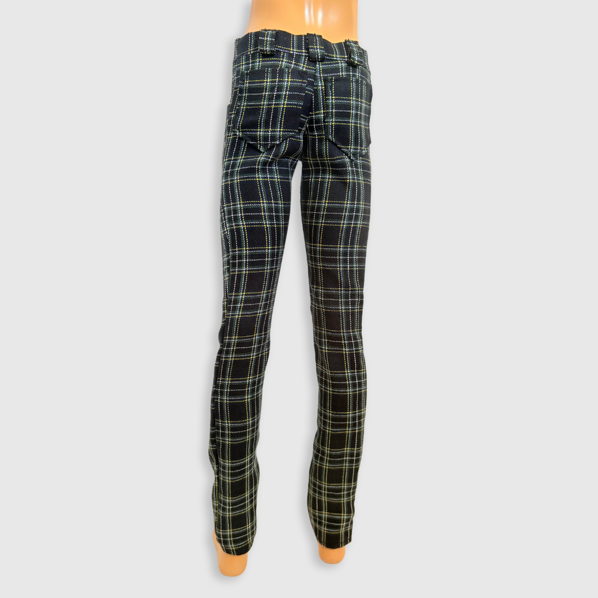 60cm / SD13 BJD Boy Dark Plaid Skinny Pants
