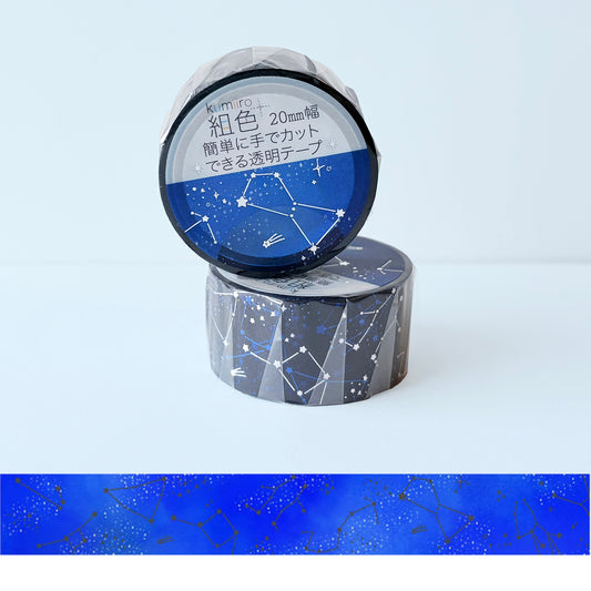 Constellations Night Sky Transparent Tape