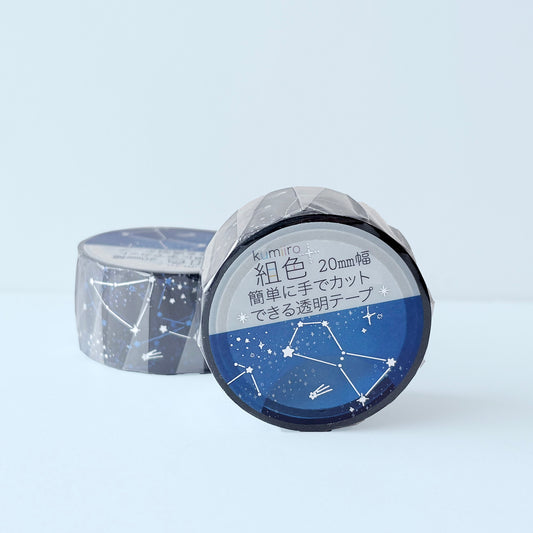 Constellations Night Sky Transparent Tape