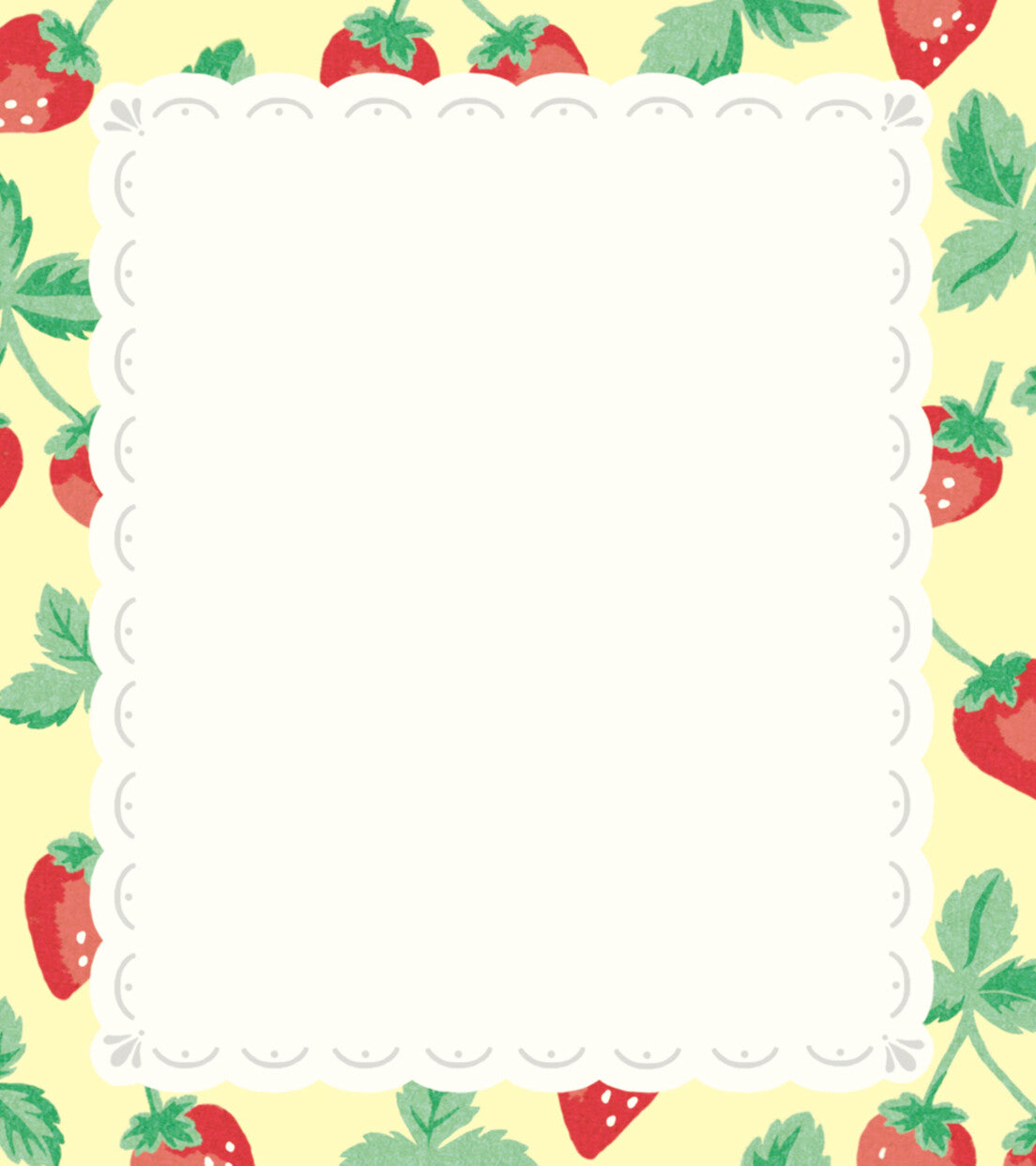 Strawberry Memo Pad