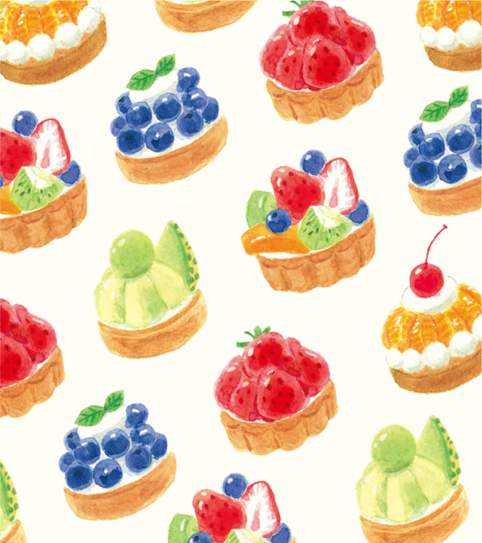 Fruit Tarts Dessert Memo Pad