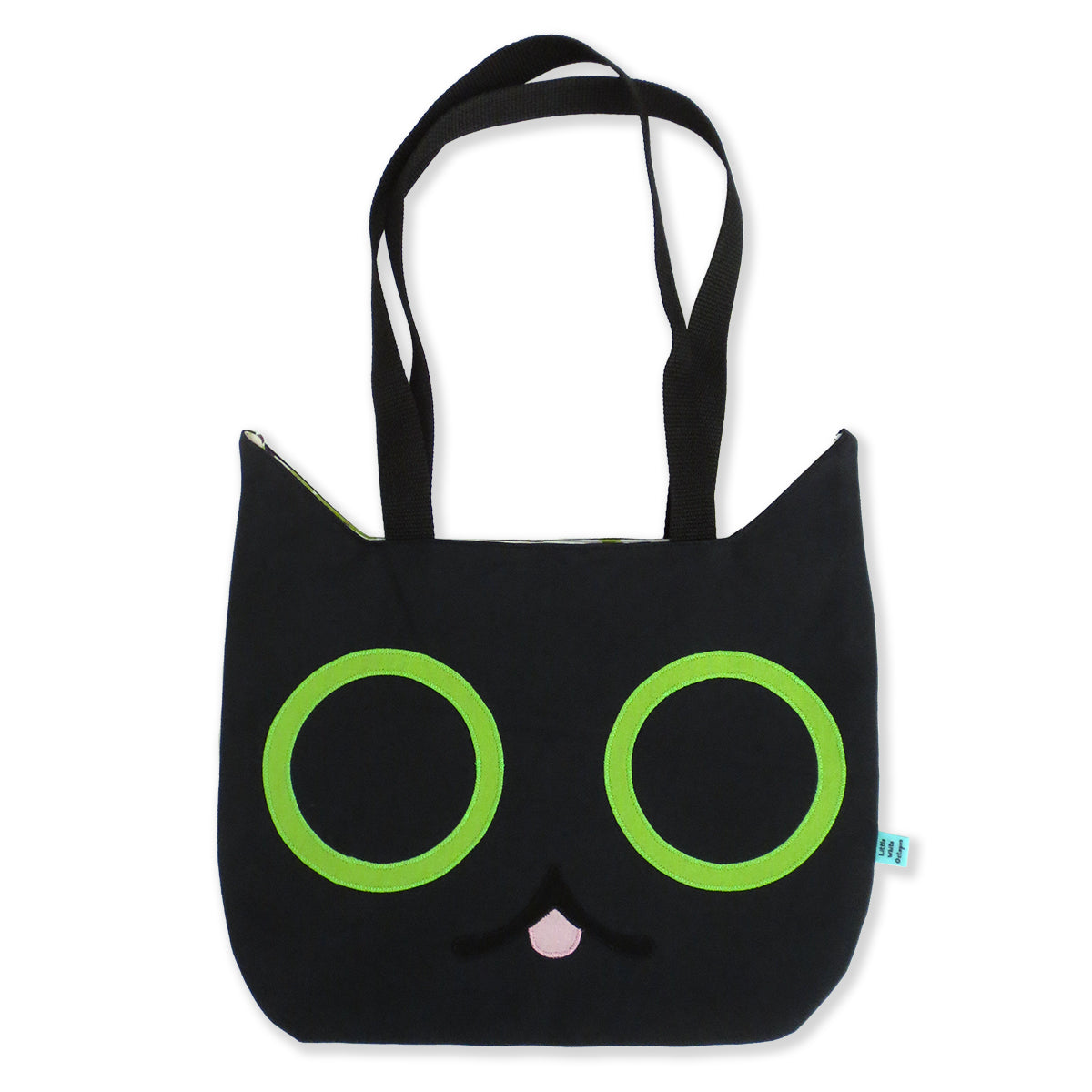 Black Cat Head Tote Bag – Gold Crow Co.