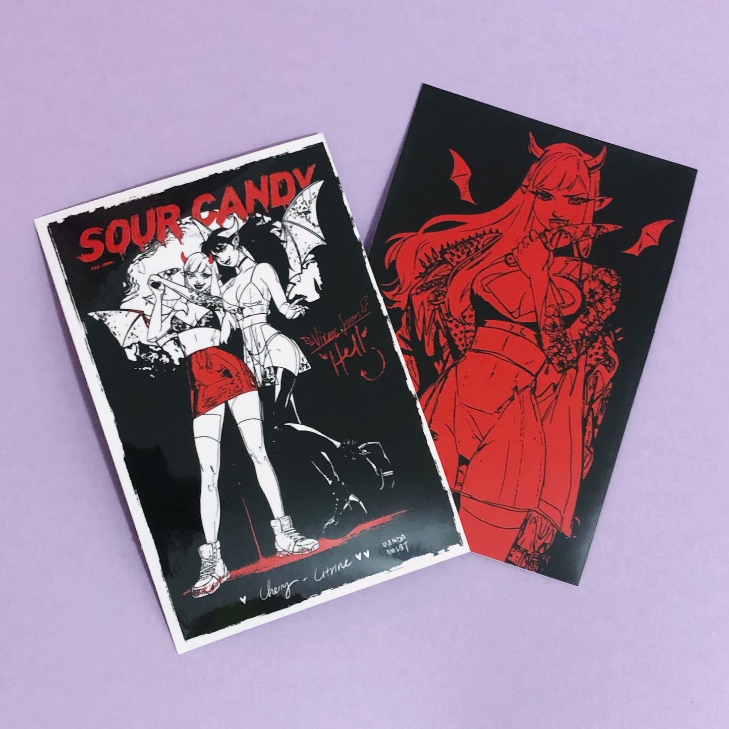 Cherry Sticker 2- Pack by Manda Schank (AMSBT)