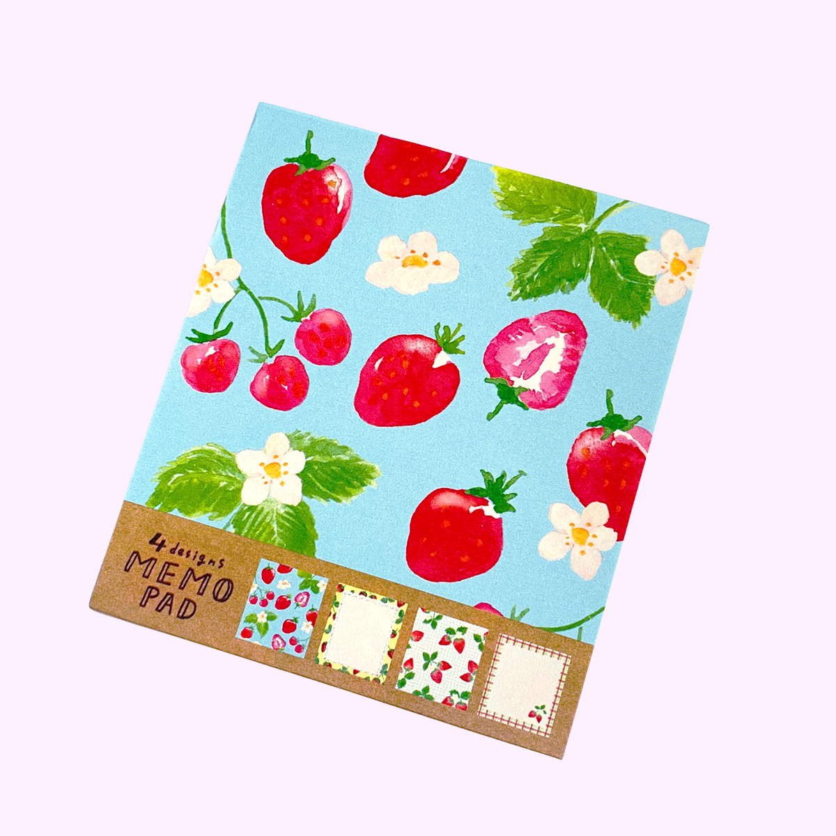 Strawberry Memo Pad