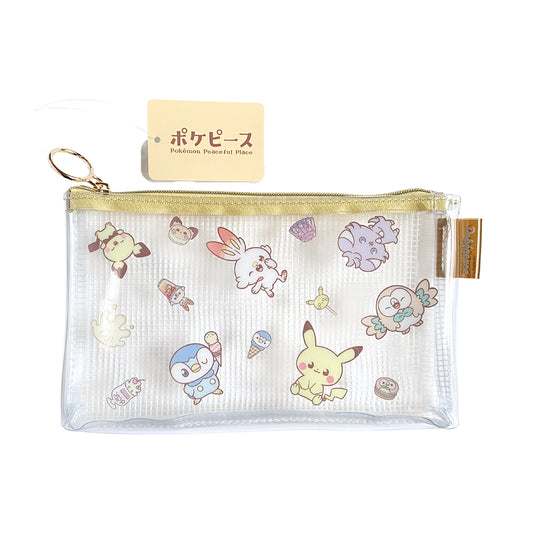 Pokemon Peace Place Clear Pencil Bag
