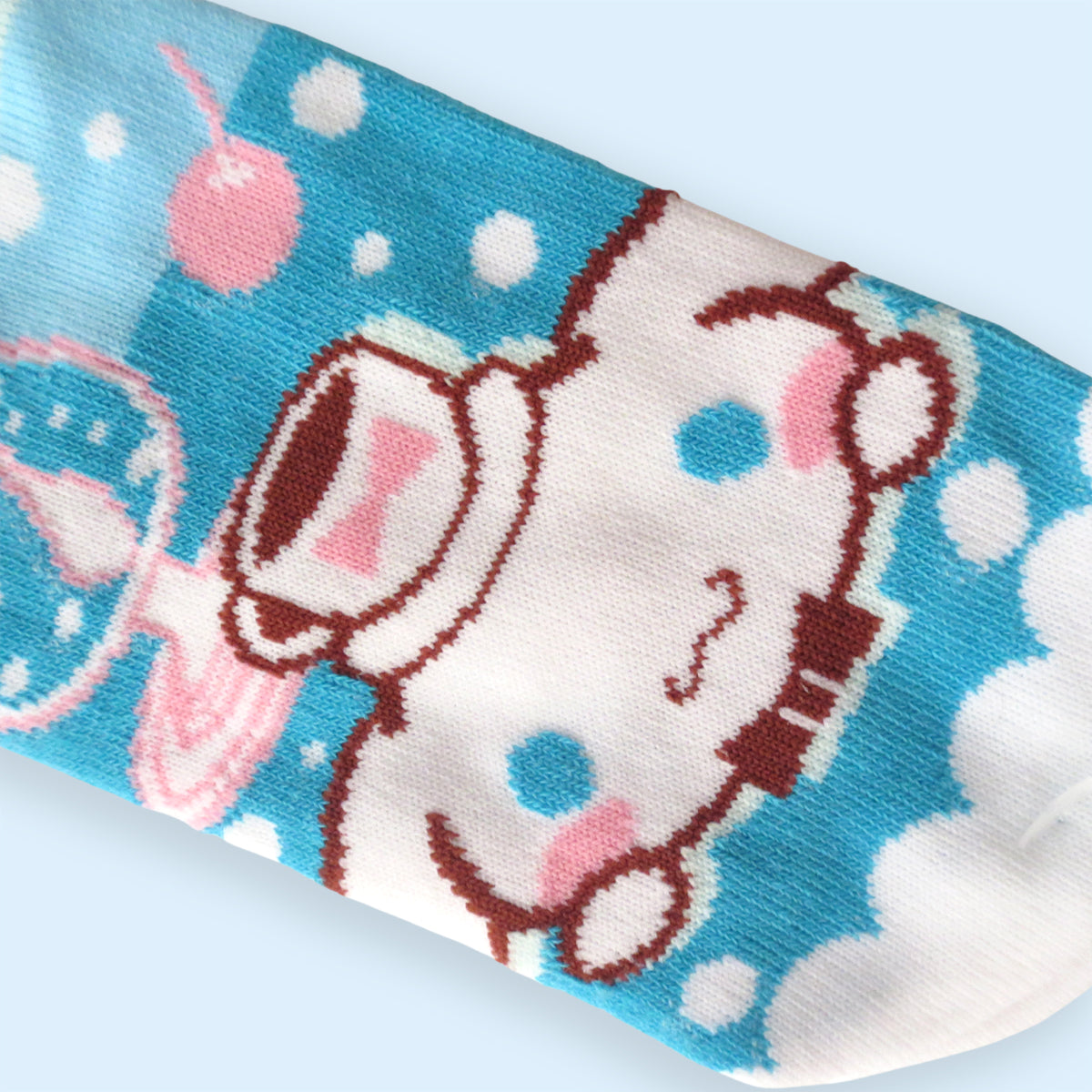 Sanrio Cinnamoroll Cafe Jacquard Women's Socks