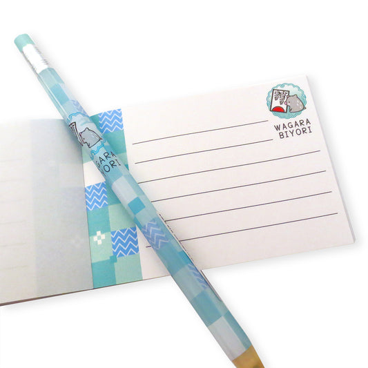 Biyori Ichimatsu Pencil & Note Pad Stationery Set