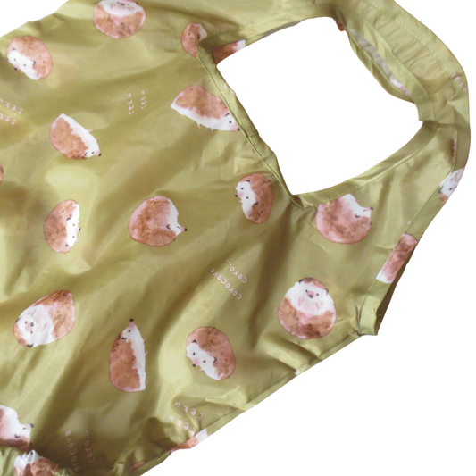 Kawaii Hedgehog Eco Shopping Tote