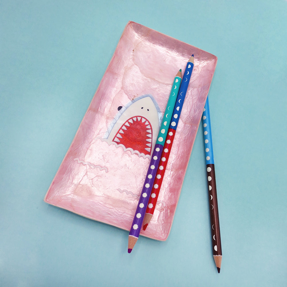 Great White Shark Long Accessory Tray