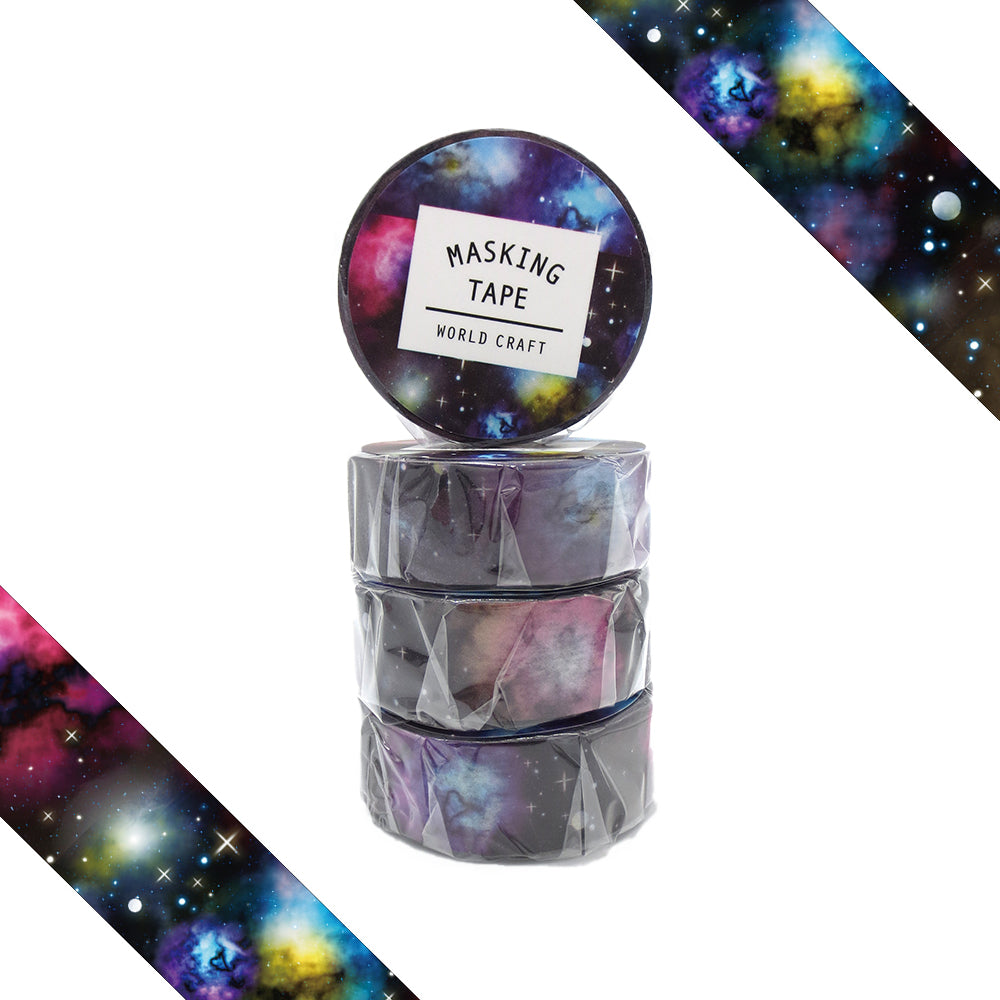 Colorful Galaxy Washi Tape