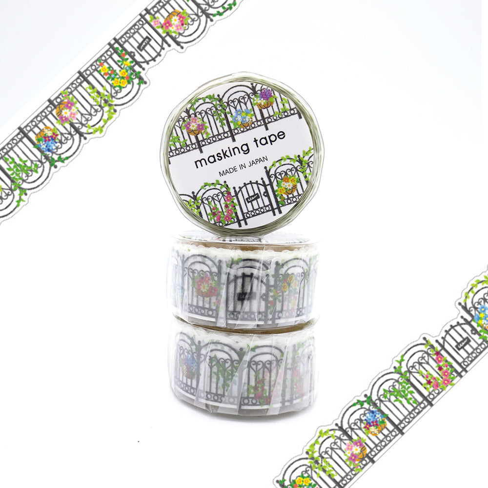 Garden Fence Die Cut Washi Tape