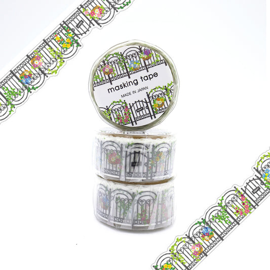 Garden Fence Die Cut Washi Tape