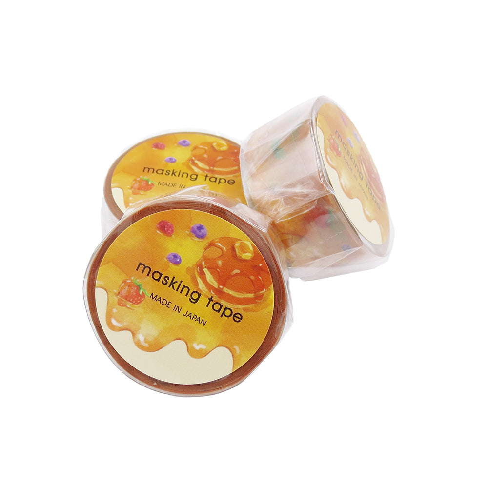 Maple Syrup Pancake Die Cut Washi Tape