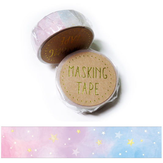 Pastel Galaxy Washi Tape - Gold Crow Co.