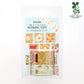 Toast Breakfast Washi Sticker & Tape 2-Pack featuring decorative breakfast food and kitchen theme stationery accessories.