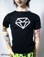 70cm/Super Gem Boy BJD Black Diamond T-shirt