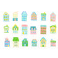 Cute Houses Washi Sticker Roll