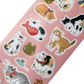 Japanese Cats Paper Sticker Sheet