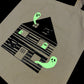 Haunted House Glow in the Dark Halloween Tote Bag