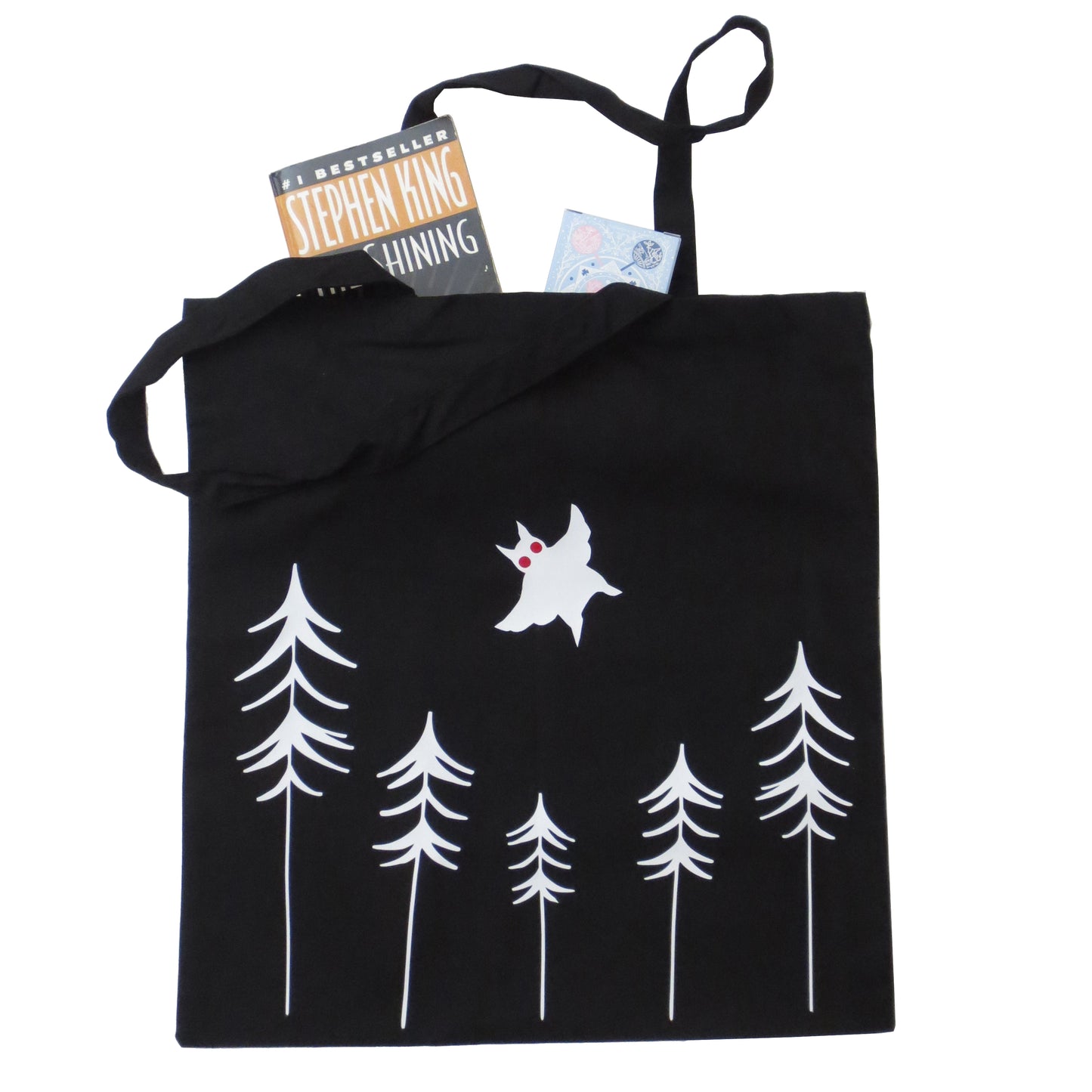 Mothman Glow in the Dark Tote Bag