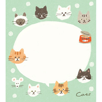 Sweet Cats Memo Pad