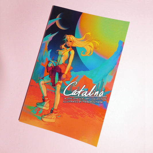 Catalina Artbook by Manda Schank (AMSBT) - Gold Crow Co.