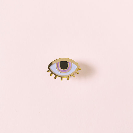 Eyeball Enamel Pin - Gold Crow Co.
