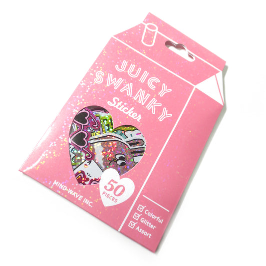 Juicy Swanky "Girly" Sticker Pack - Gold Crow Co.