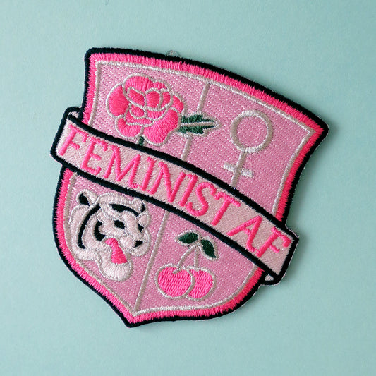 Feminist AF Pink Patch