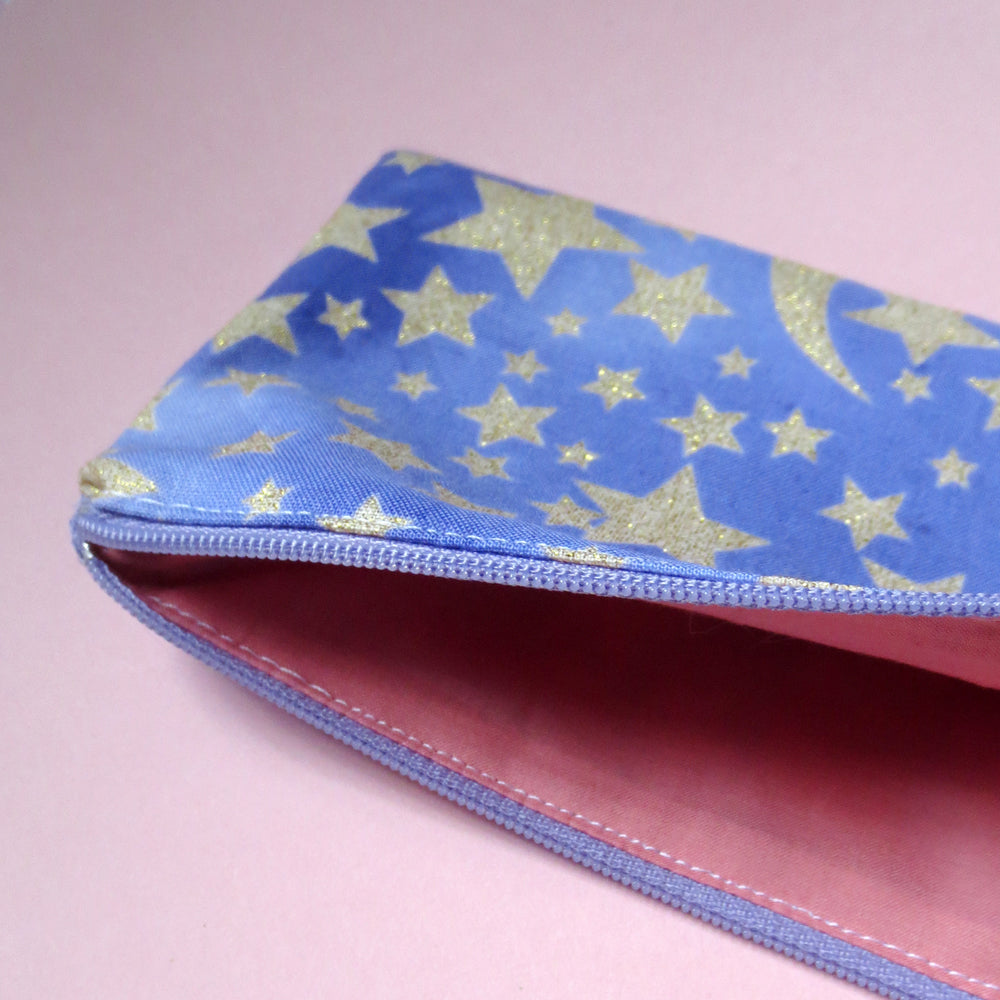 Glittery Purple Sky Pencil Case