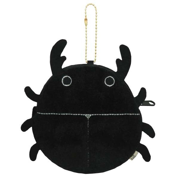 Stag Beetle Plush Zipper Pouch