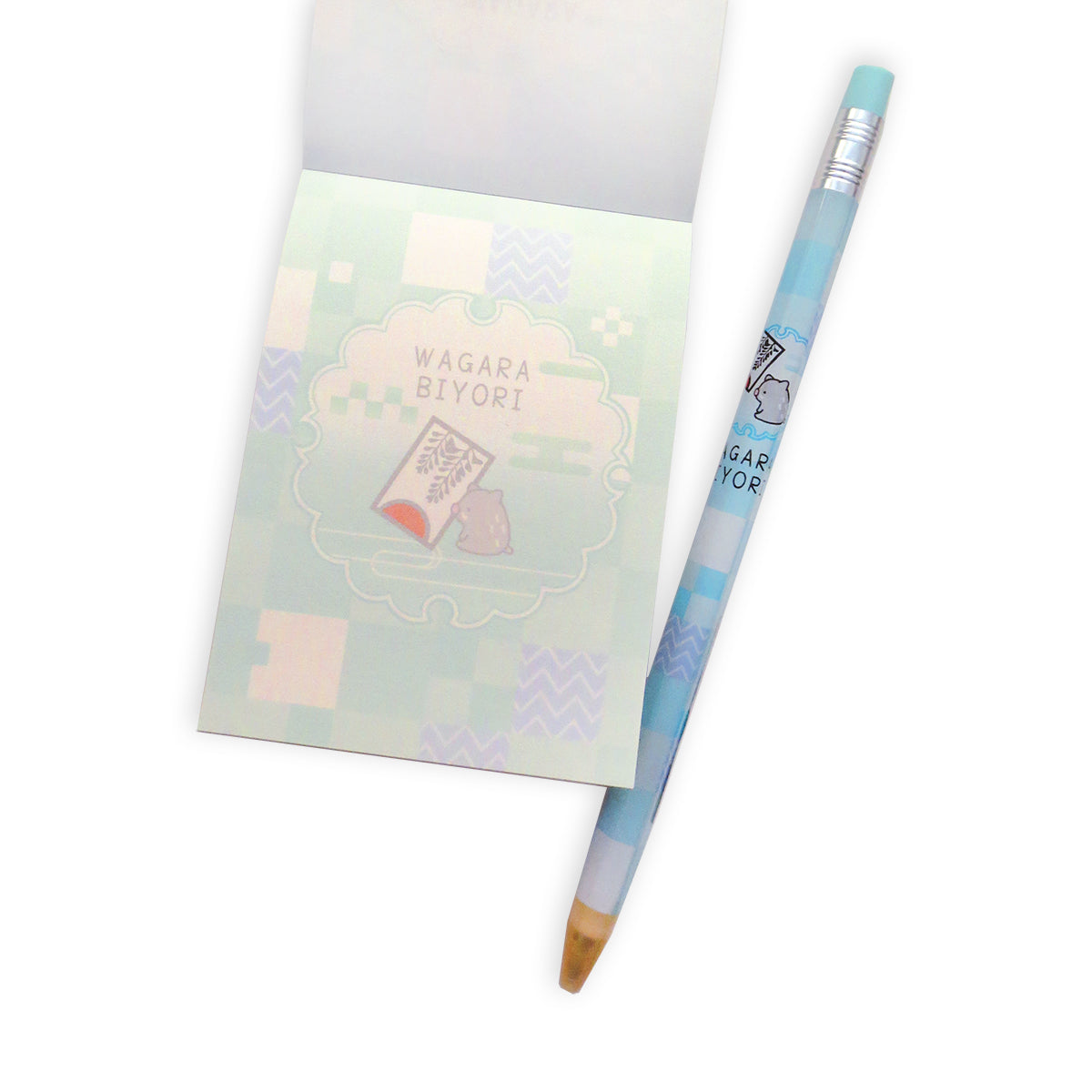 Biyori Ichimatsu Pencil & Note Pad Stationery Set