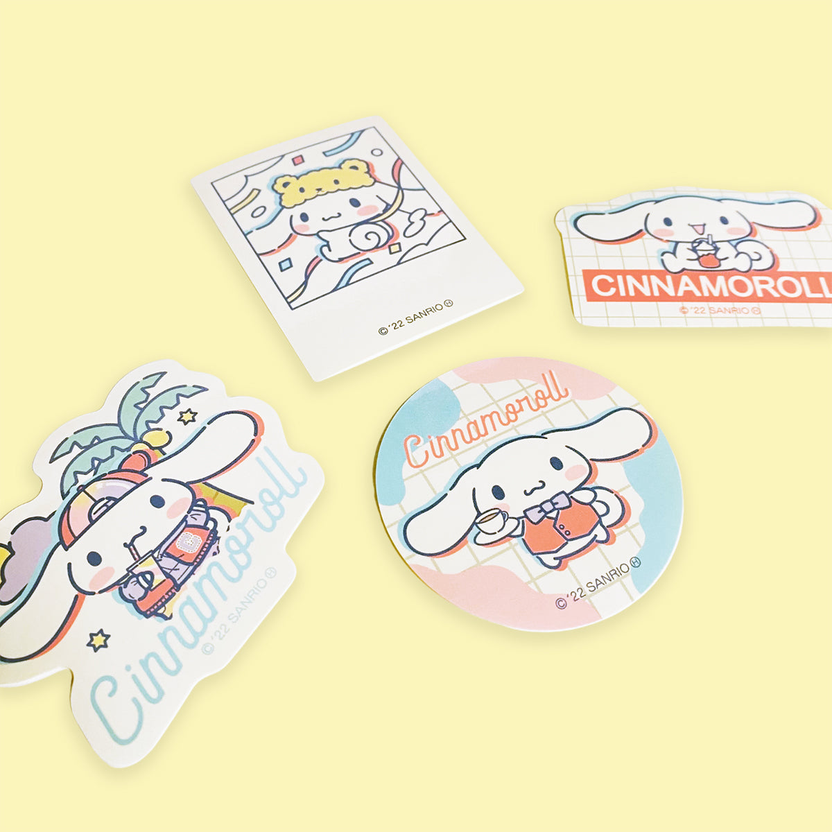 Sanrio Cinnamoroll Stickers (Set of 4)