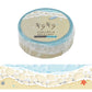 Beach Seashore Foil Washi Tape