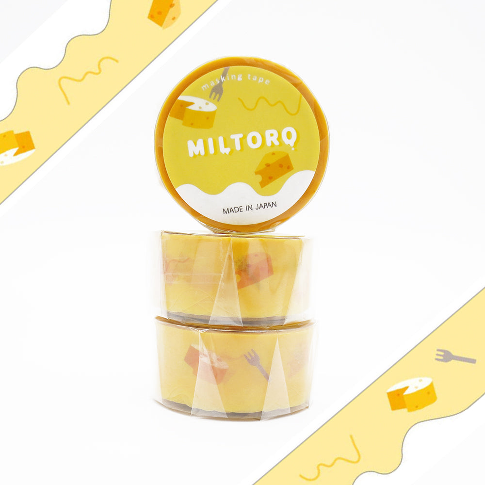 Yellow Cheese Die Cut Washi Tape