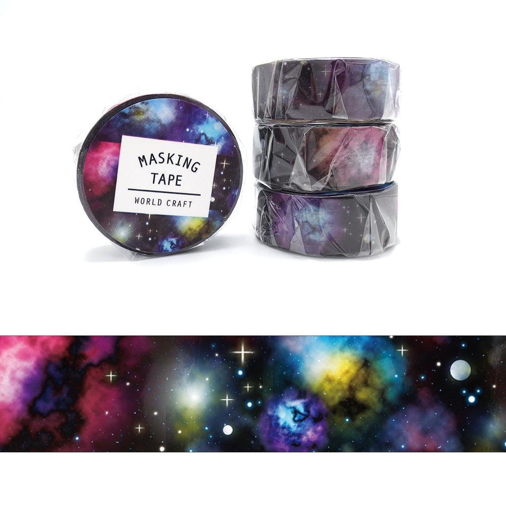 Colorful Galaxy Washi Tape